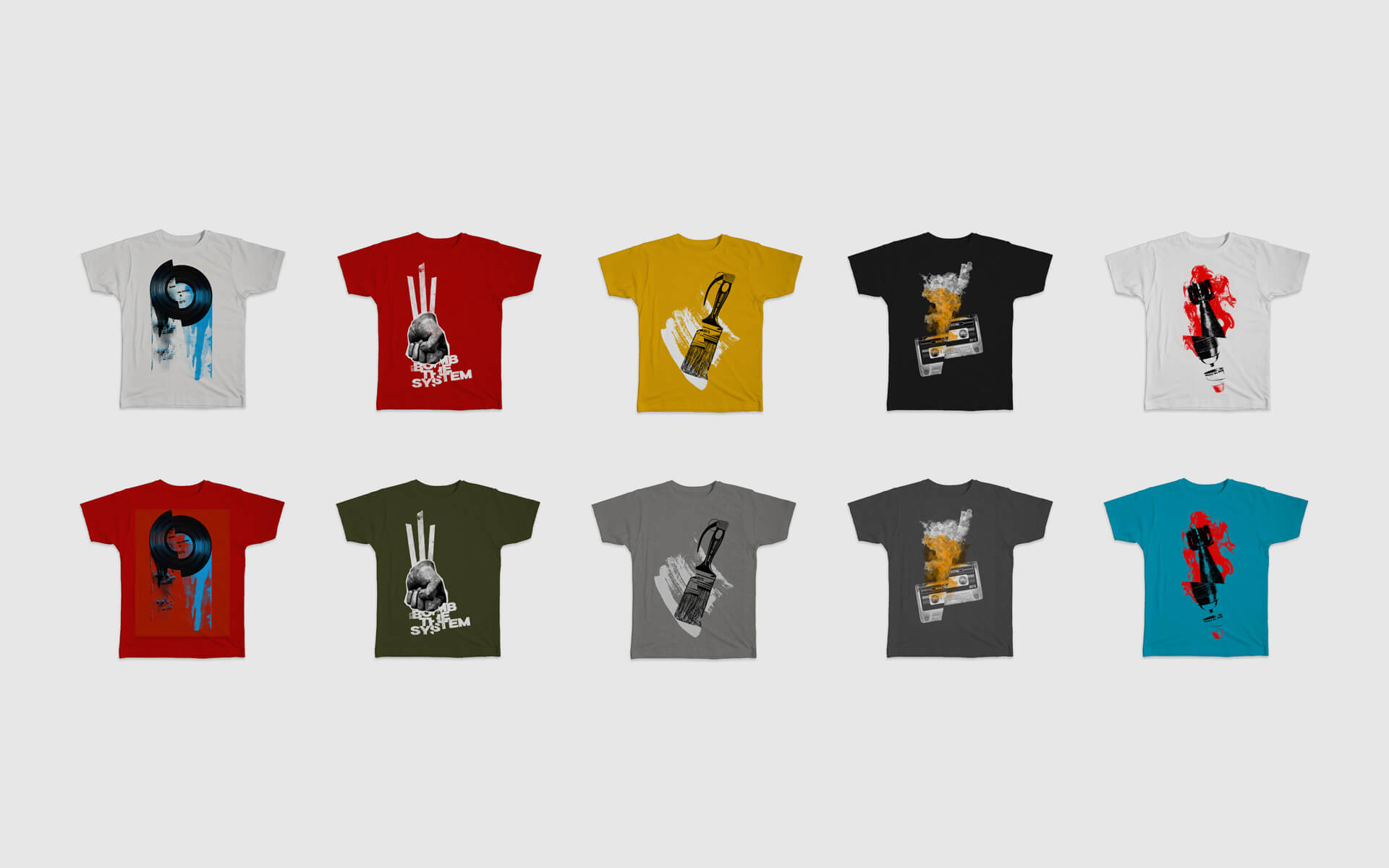 ED'S BOMB THE SYSTEM T-Shirt Collection