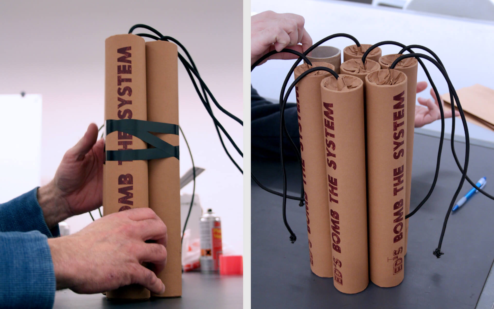 ED'S BOMB THE SYSTEM Packaging