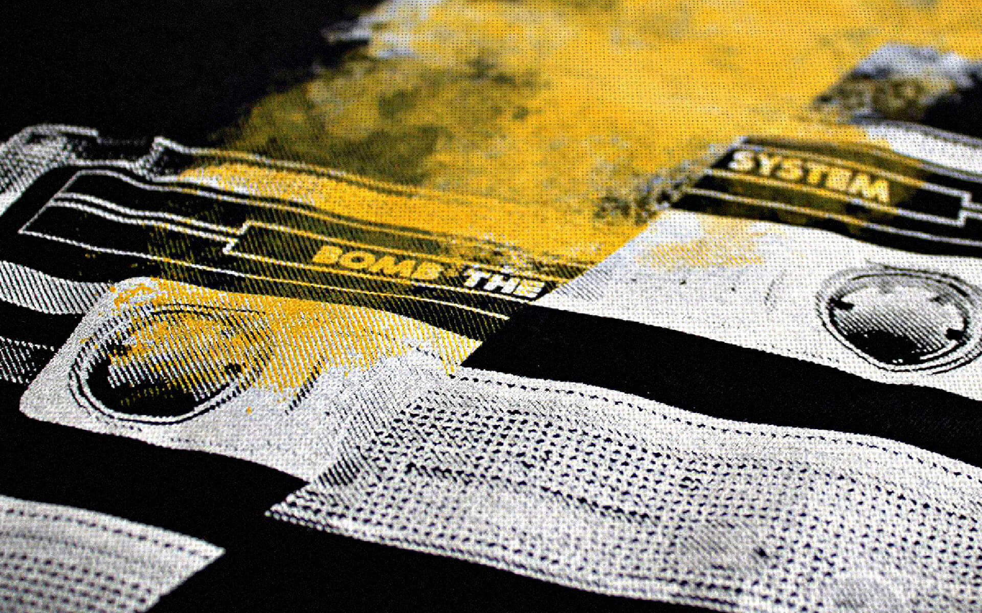 ED'S BOMB THE SYSTEM Cassete K-7 Detail Brush