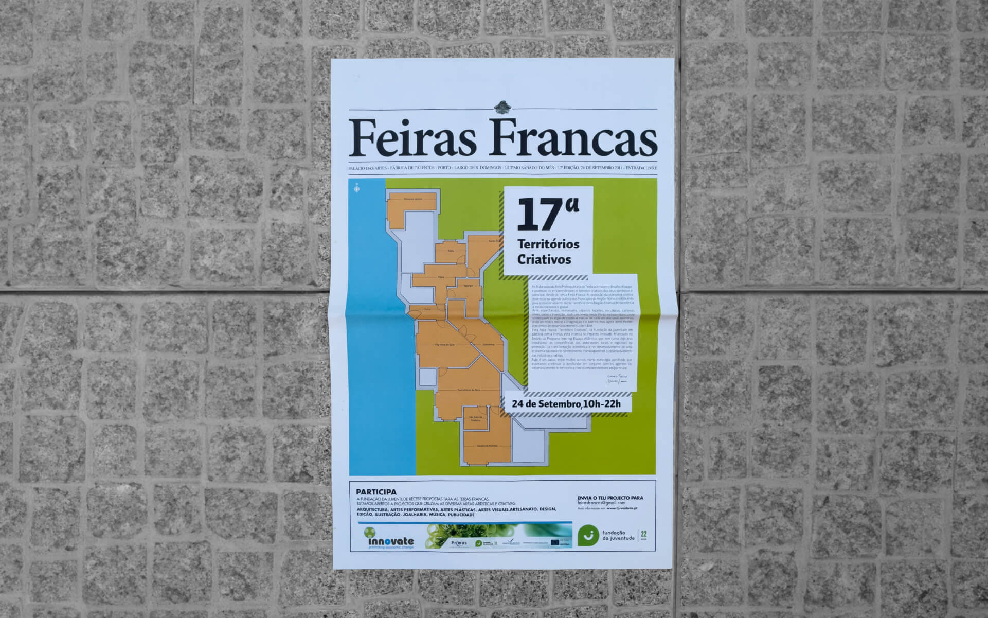 Ferias Francas Newspaper Illustration