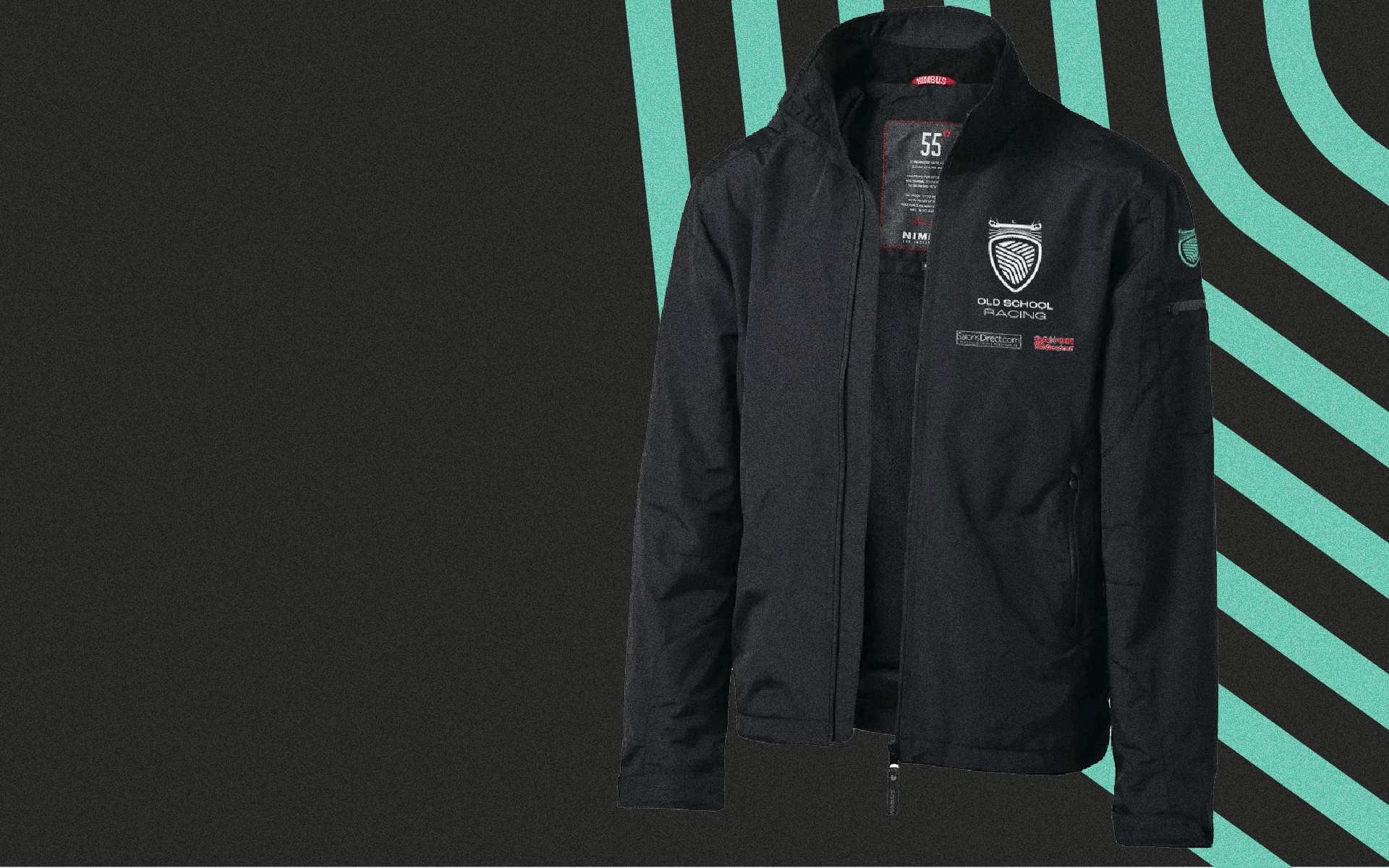 Rain Jacket for Old School Racing