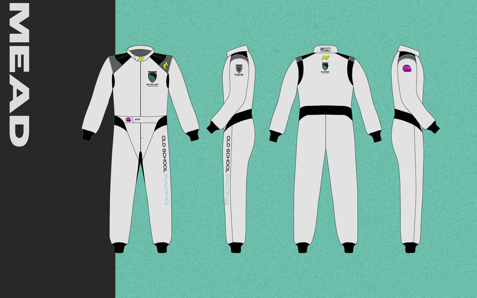 Mead Racing Suit for Old School Racing