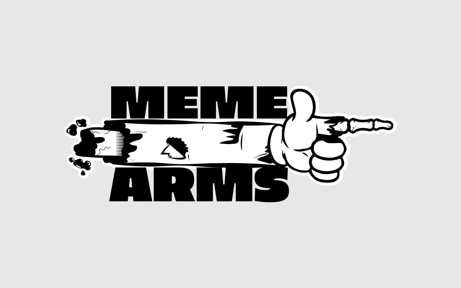 Meme Arms Branding Logo
