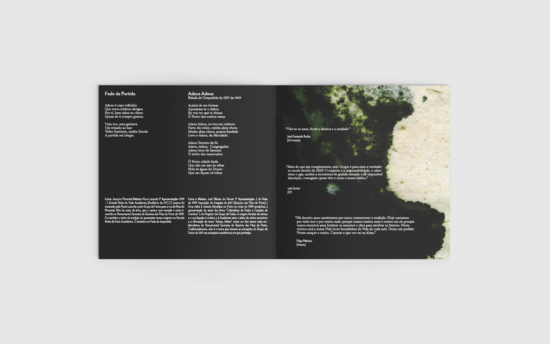 Hora Torguiana Booklet Spread with background