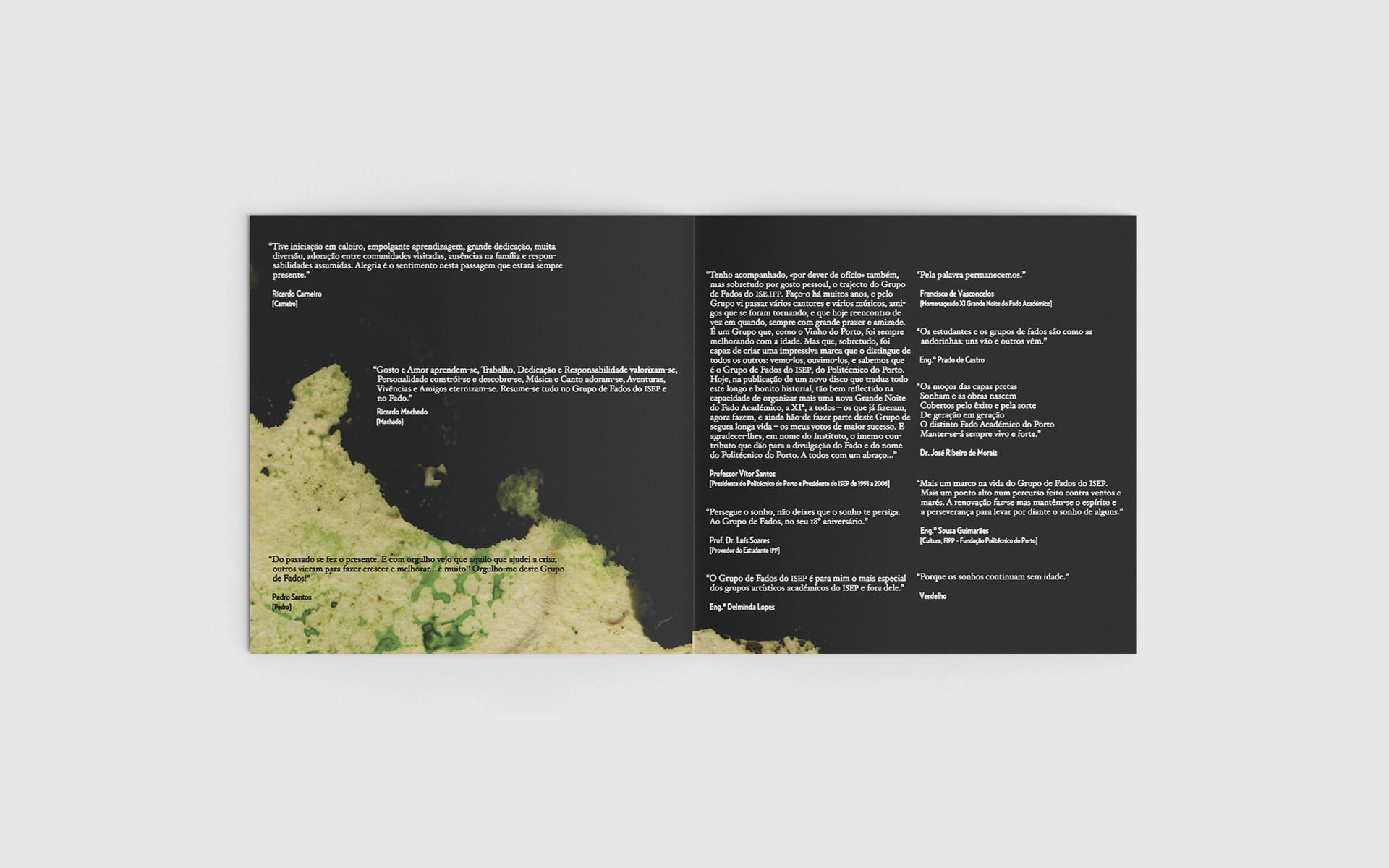 Hora Torguiana Booklet Spread with background