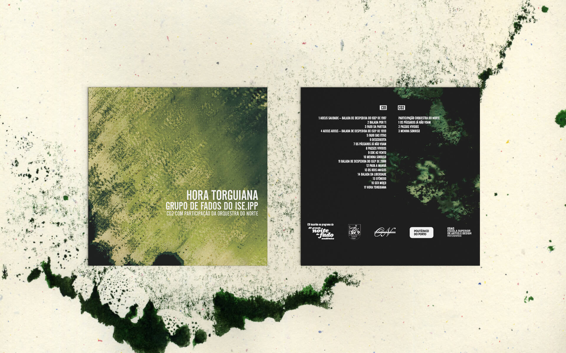 Hora Torguiana Front and Back of the CD case