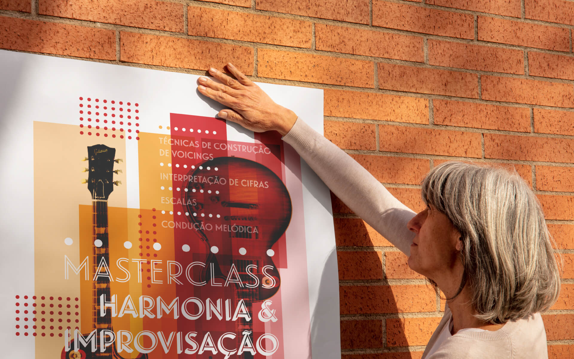 Sete Notas Master Class Poster Series - Guitar Wall