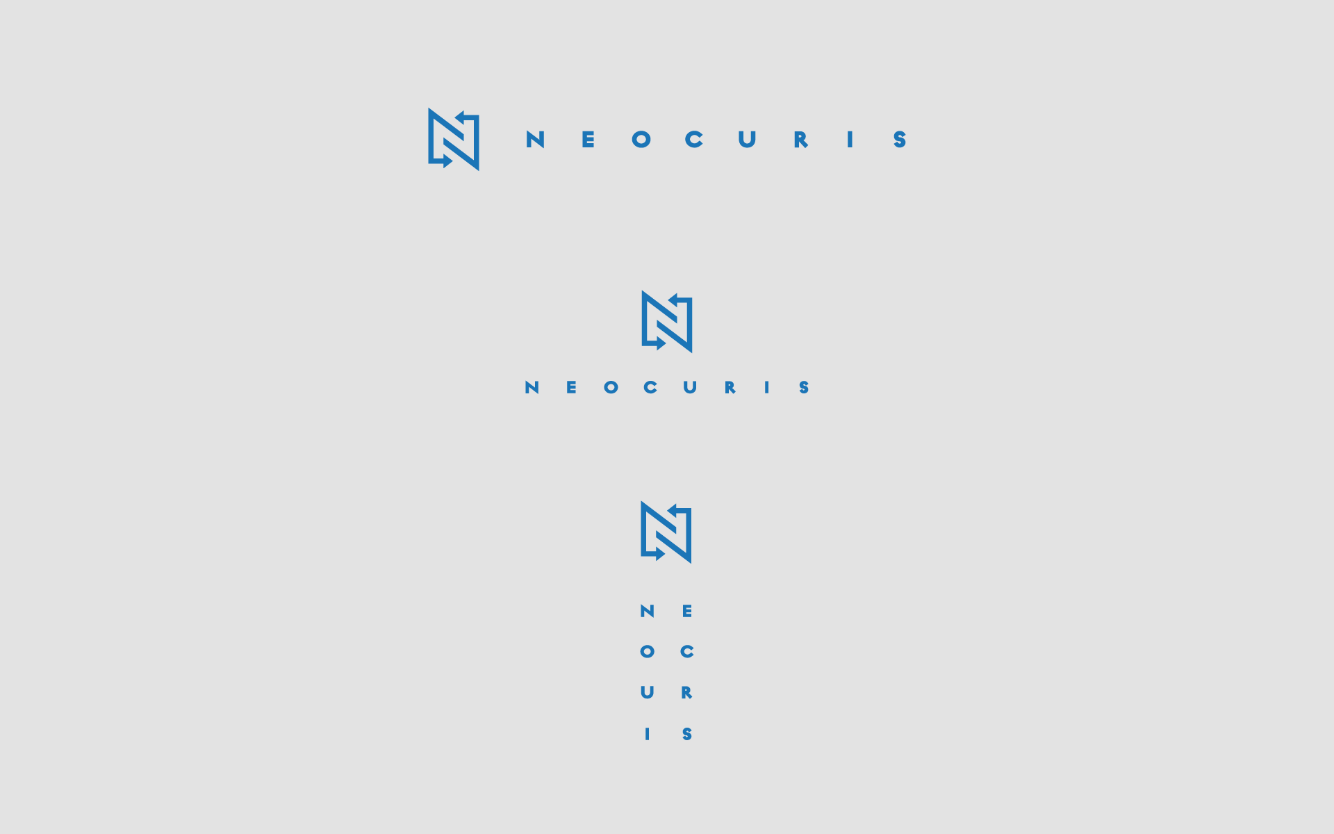 Neocuris Logo Composition Variation