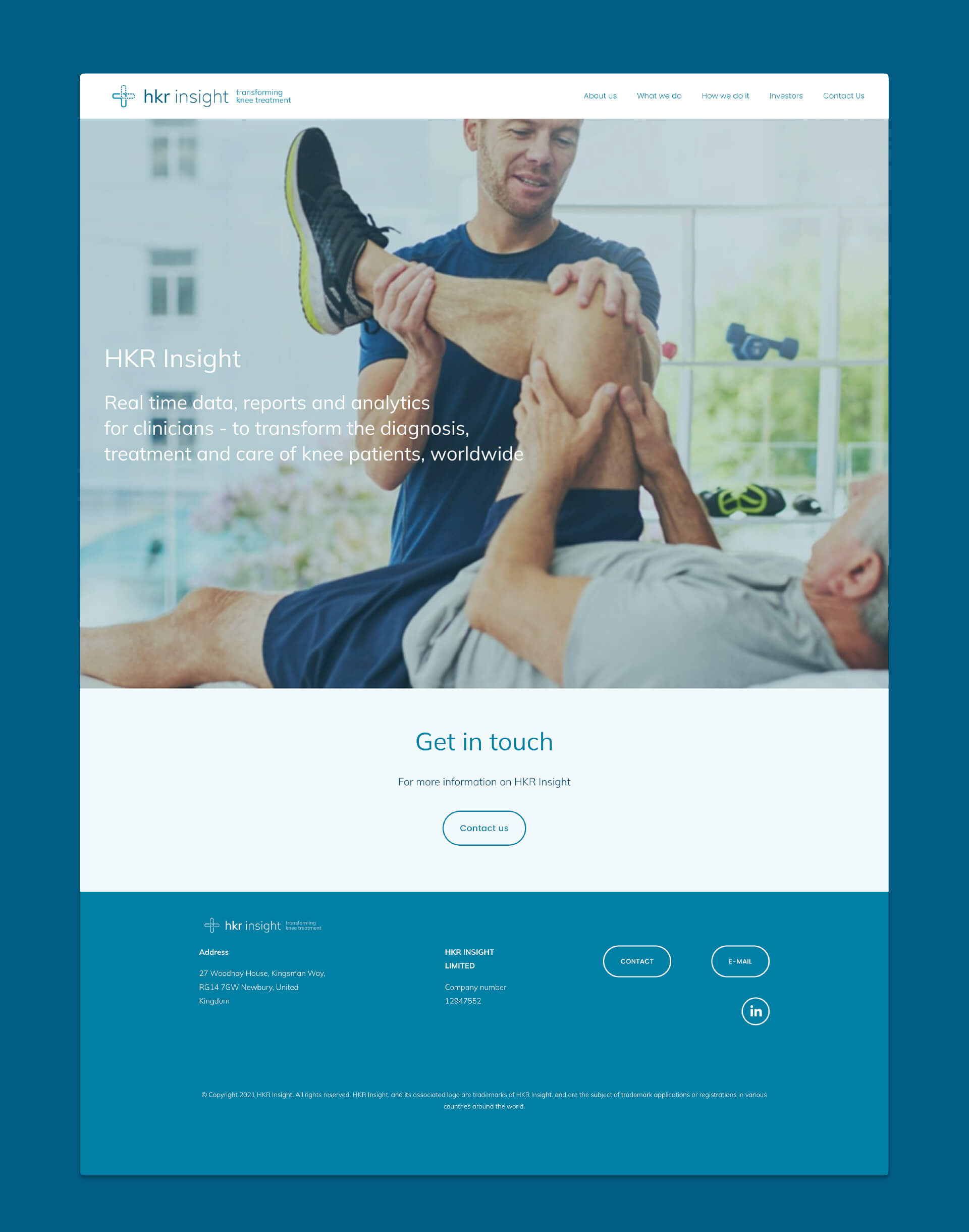 HKR Insight Website Homepage