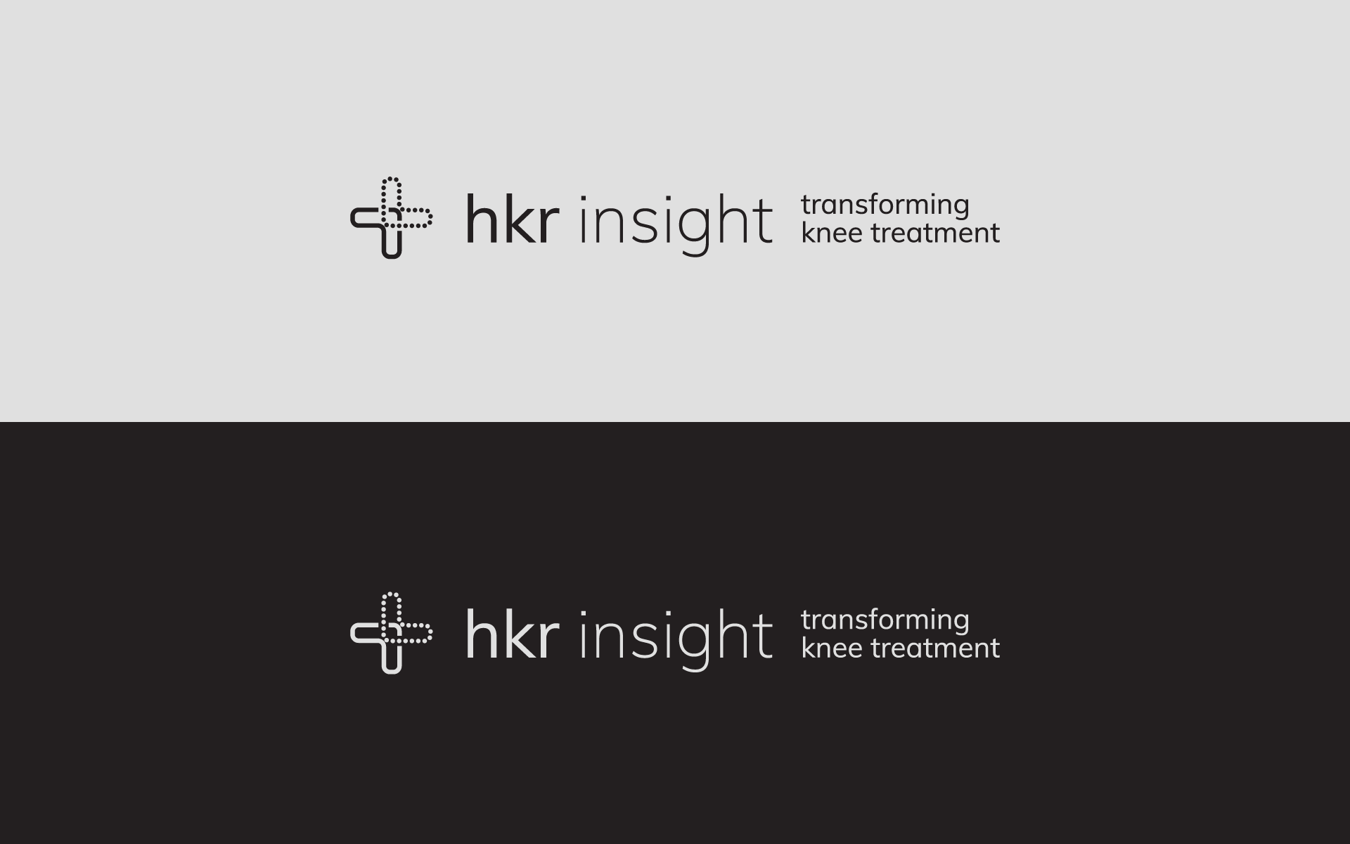 HKR Insight Logo Black and Negative