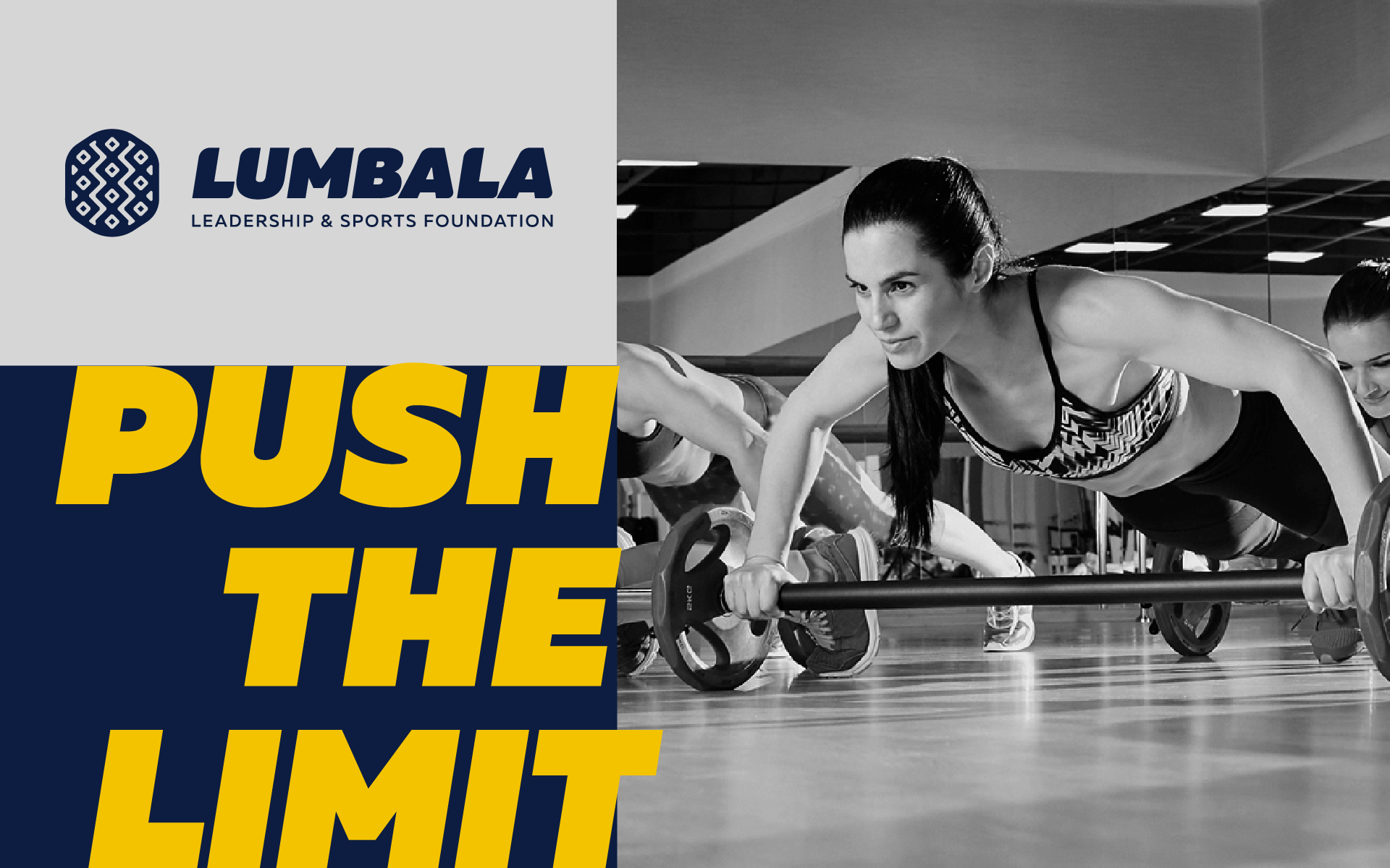 Lumbala Leadership and Sport Foundation Branding Application with image