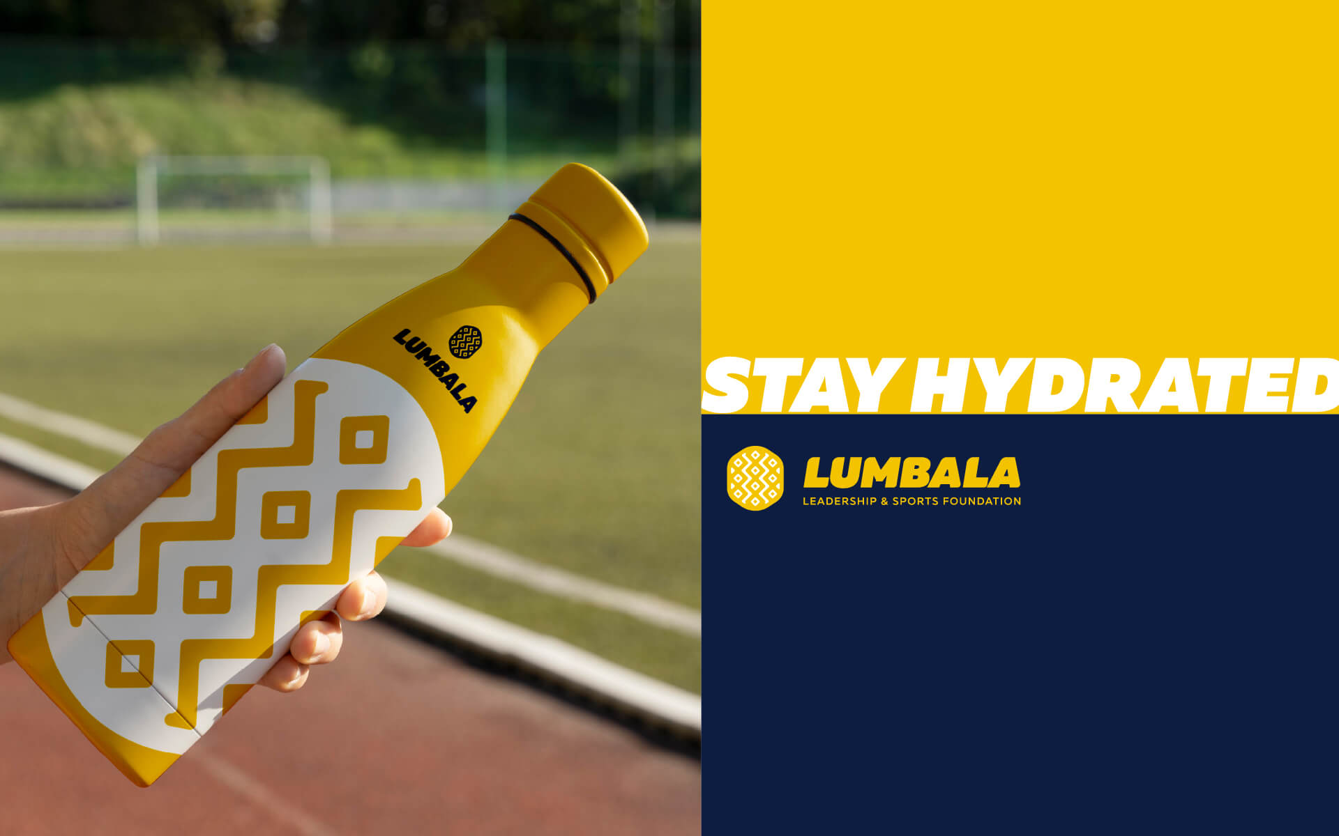 Lumbala Leadership and Sport Foundation Water Bottle