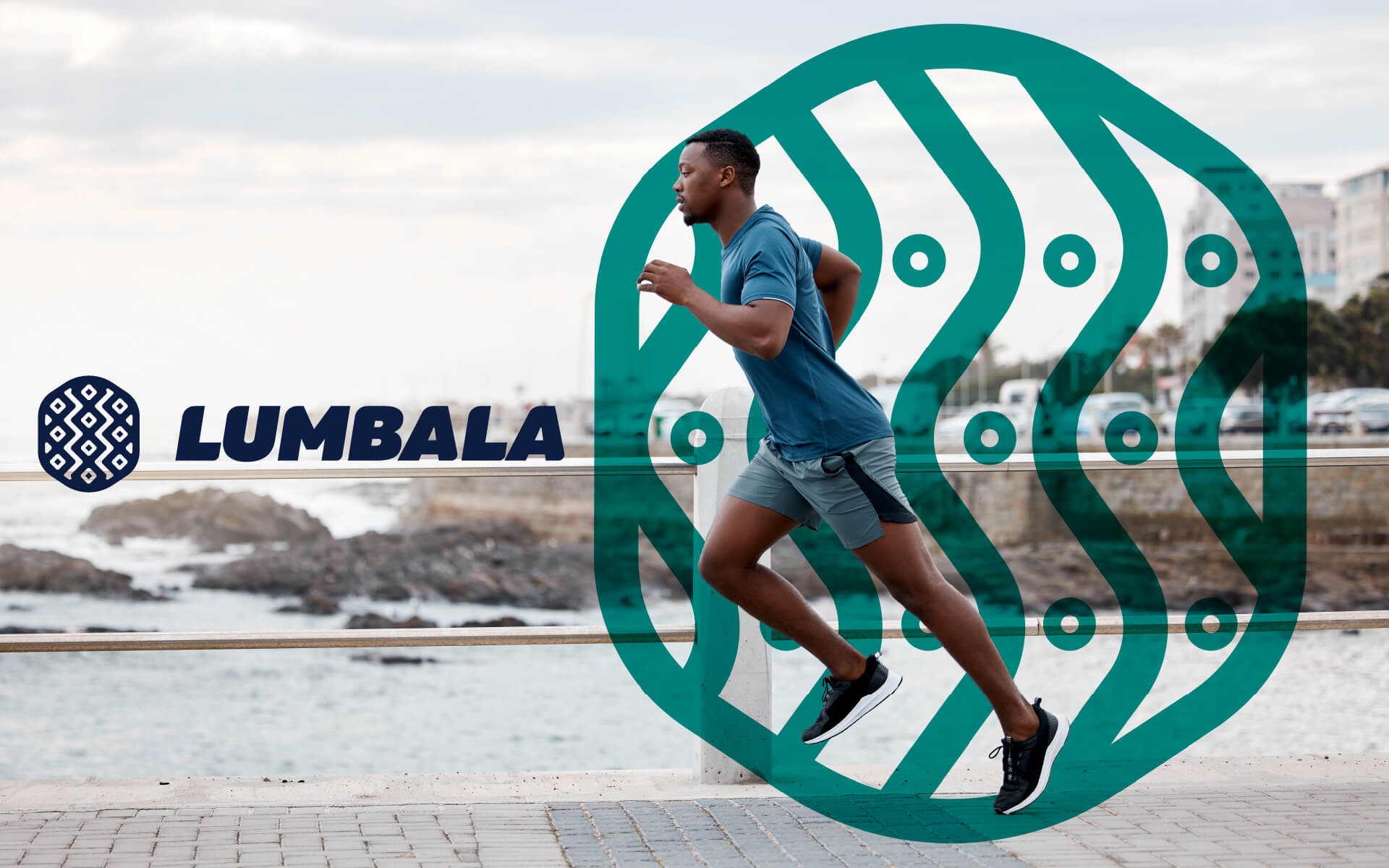 Lumbala Leadership and Sport Foundation Branding Application in photo