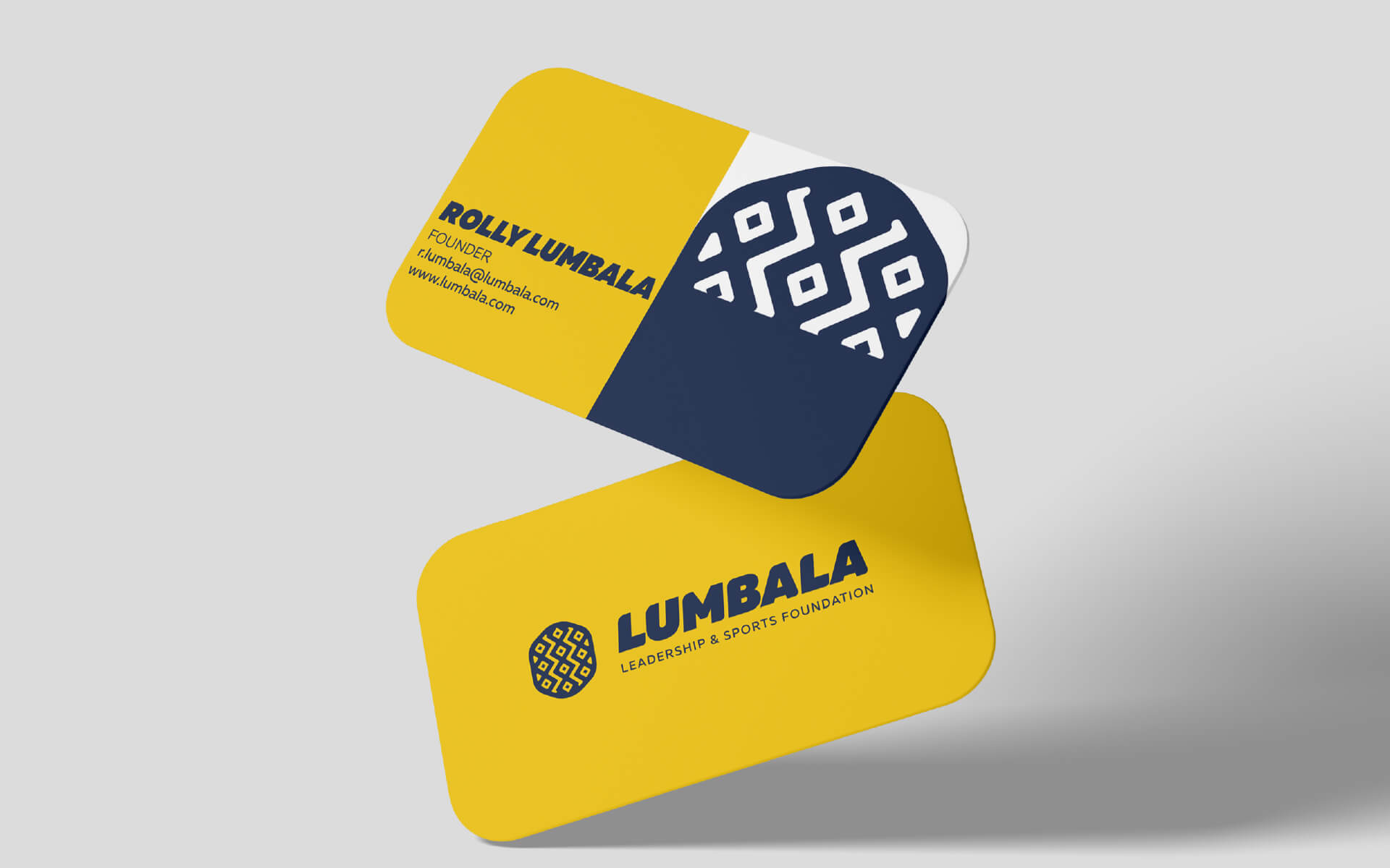 Lumbala Leadership and Sport Foundation Branding Business Card