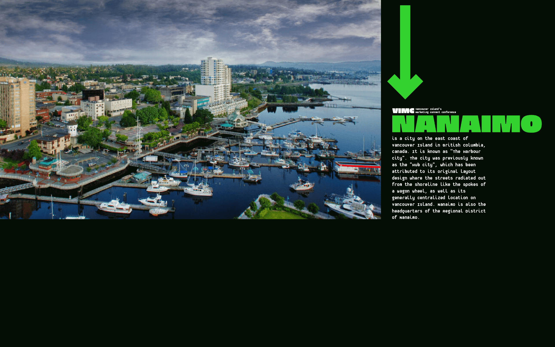 Vancouver Island Marketing Connect Presentation and Promotion