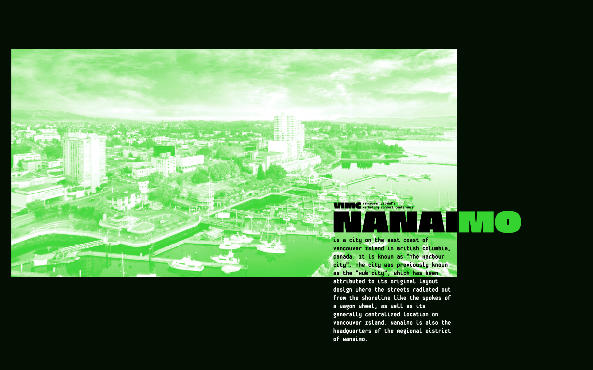 Vancouver Island Marketing Connect Presentation and Promotion