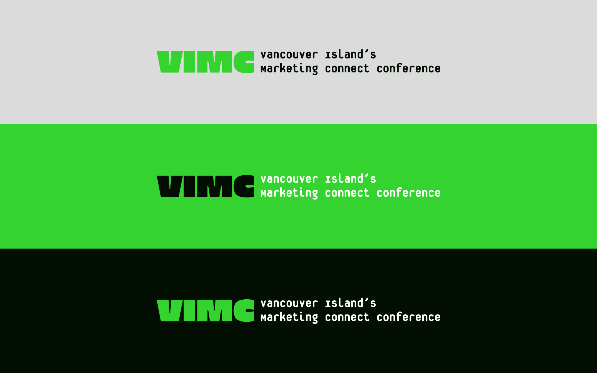 Vancouver Island Marketing Connect Logo Color Background