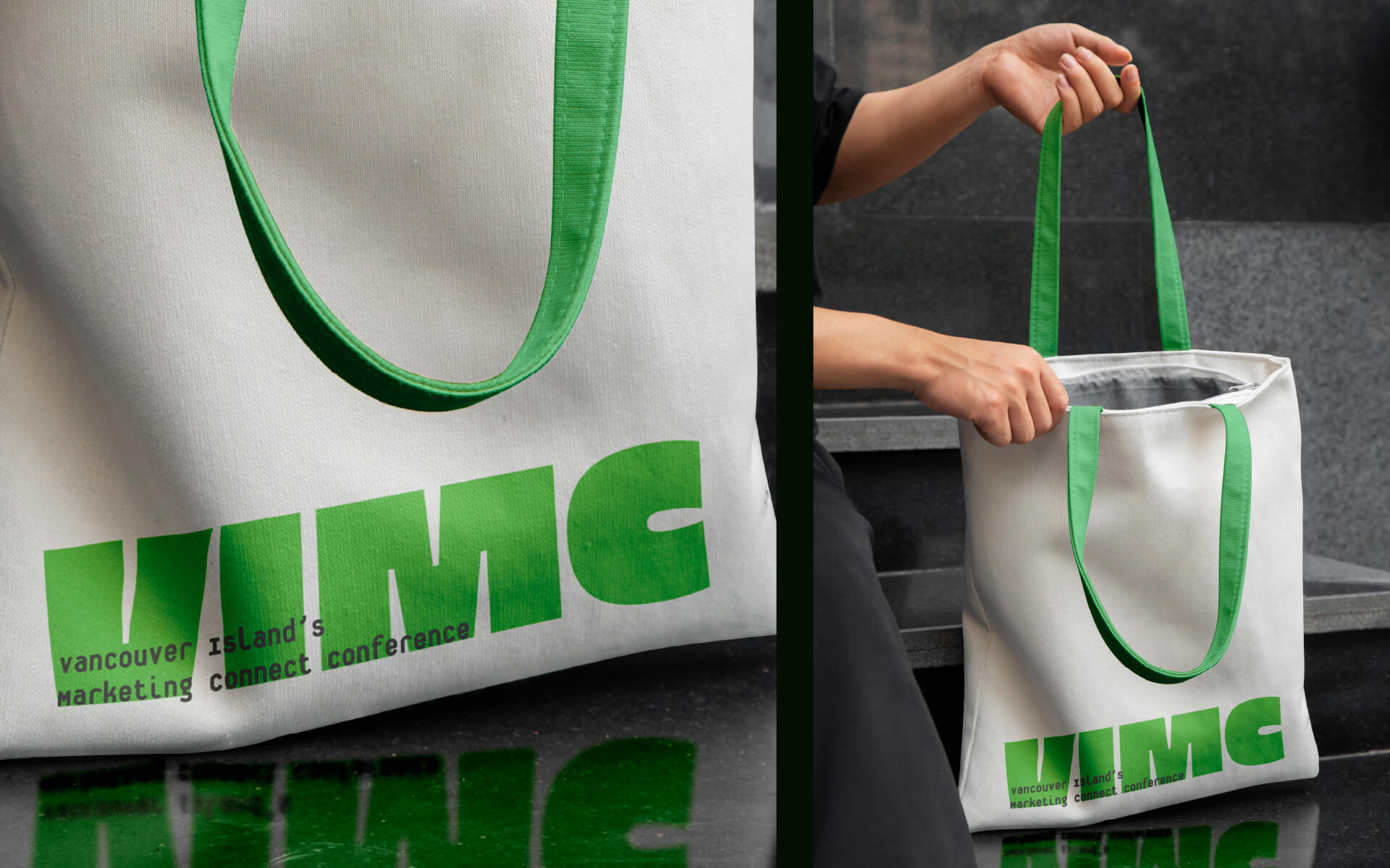 Vancouver Island Marketing Connect Event Tote Bag