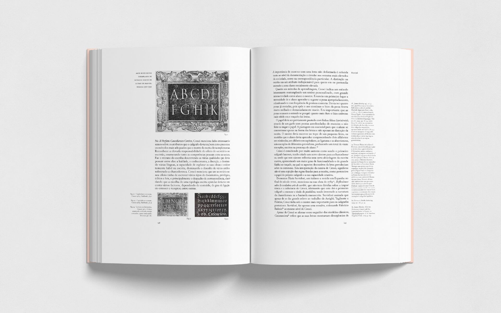 Arte de Escrever Spread