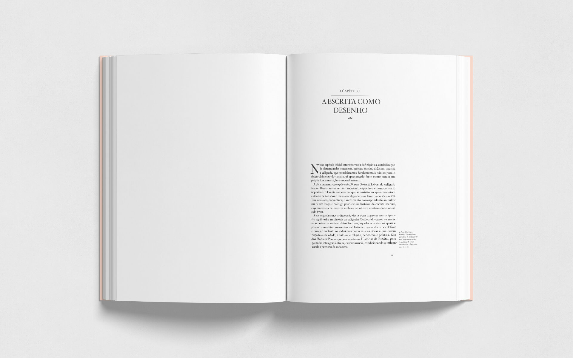 Arte de Escrever Chapter Entry