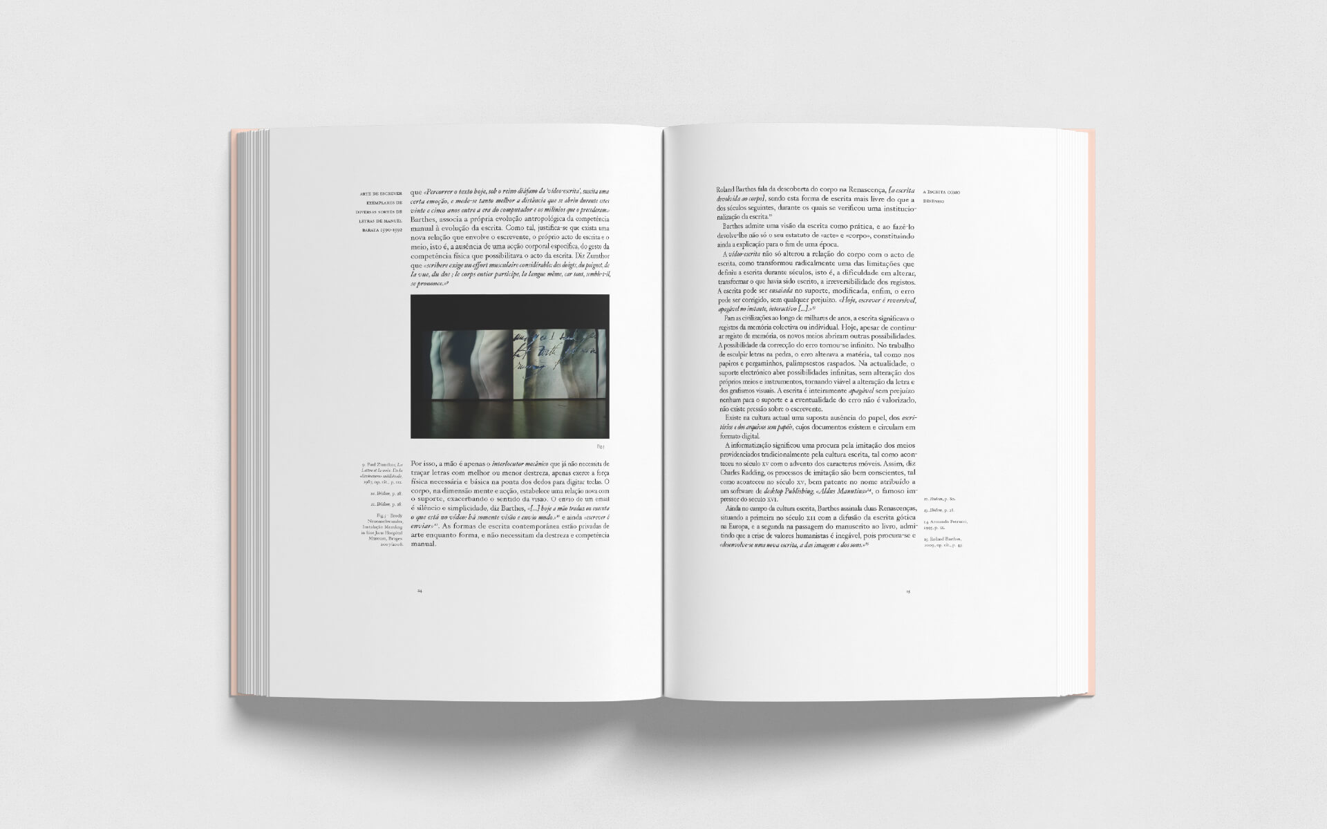 Arte de Escrever Spread