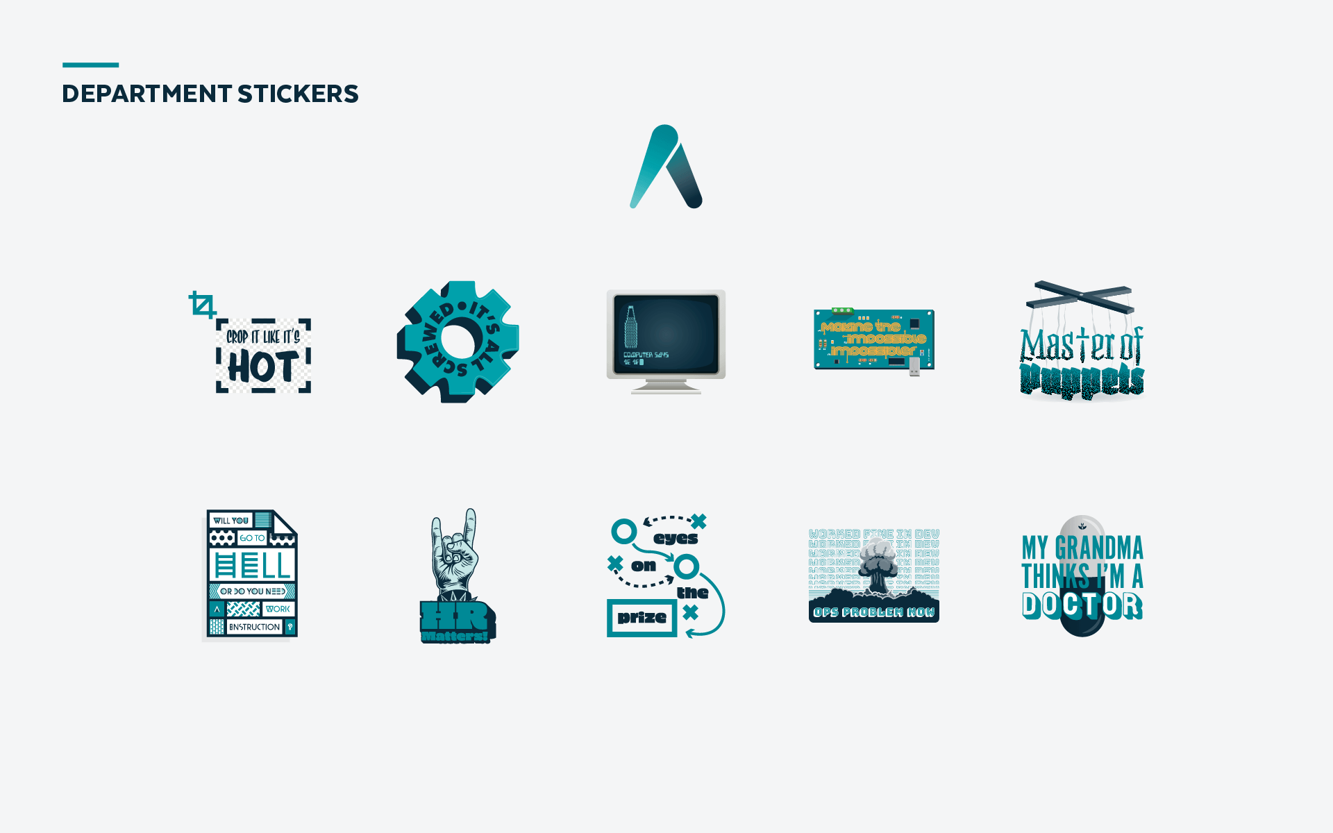 Adapttech Stickers