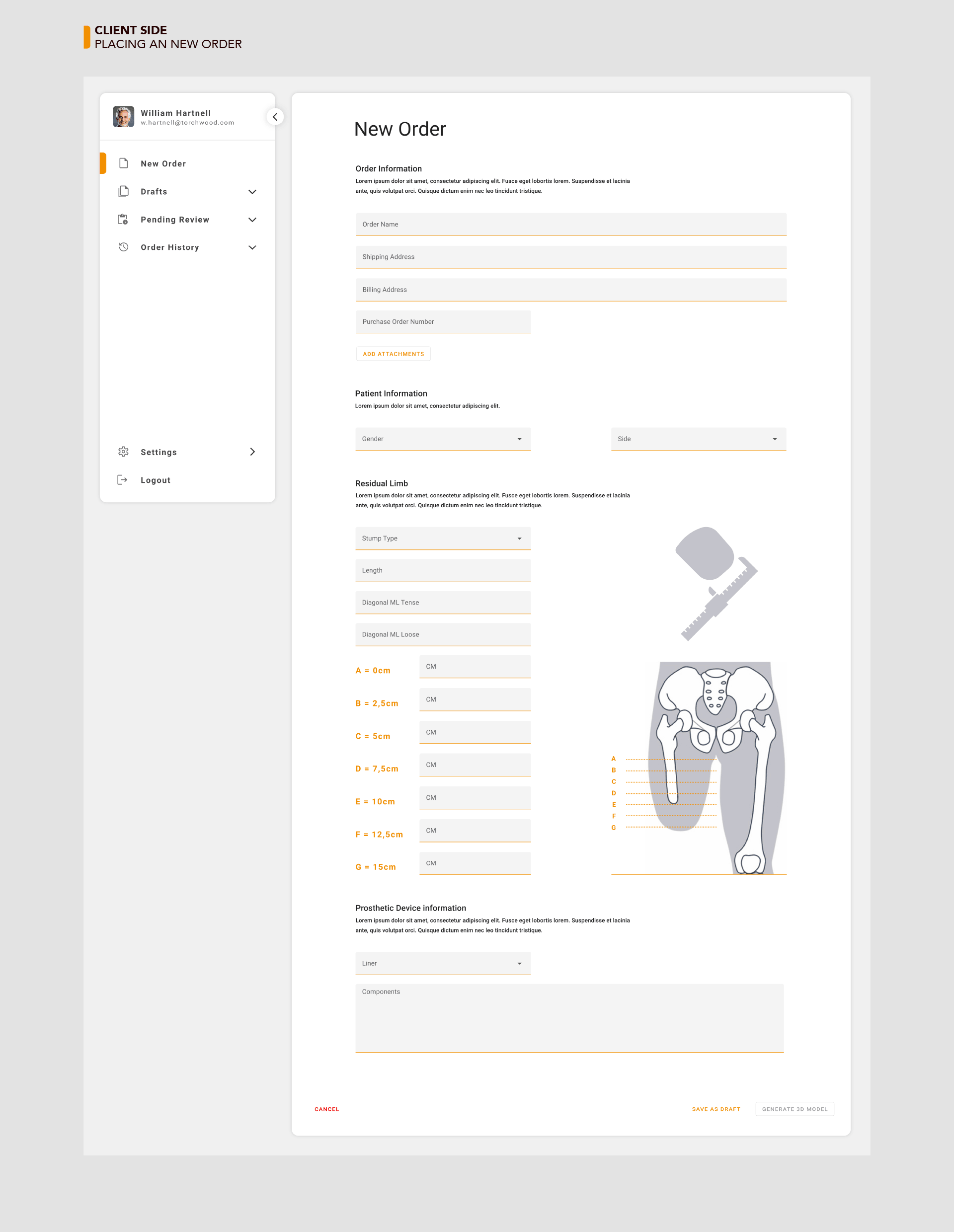 MWK App - Client Side - New Order